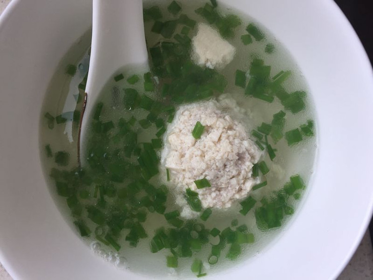 豆腐圆子汤的做法