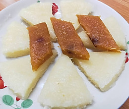 木薯糕（红糖椰蓉口味）的做法
