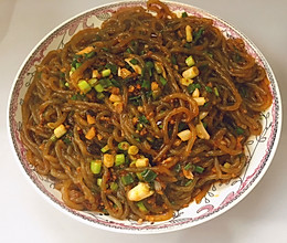 蚂蚁上树～红薯粉条的做法