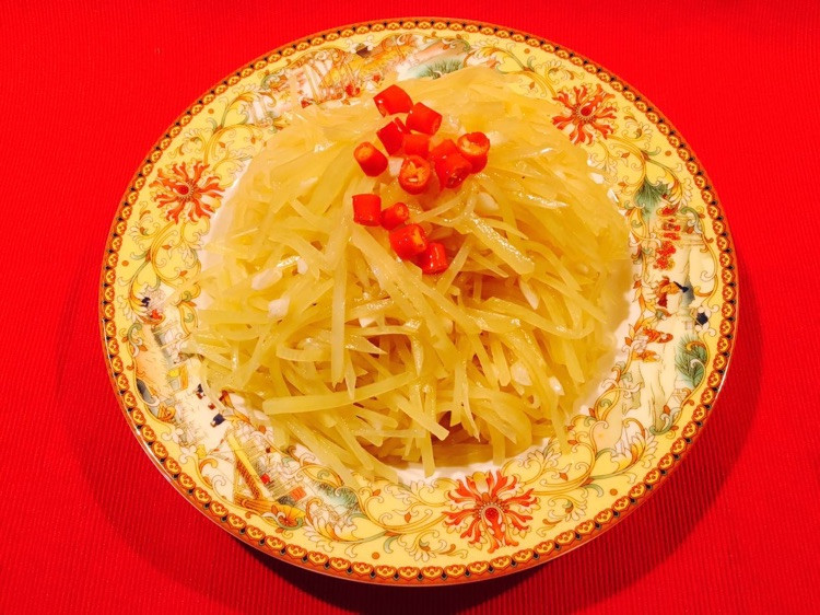 凉拌土豆丝的做法