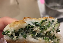 青菜肉糯团饼的做法