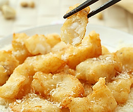 香酥鳕鱼块 的做法