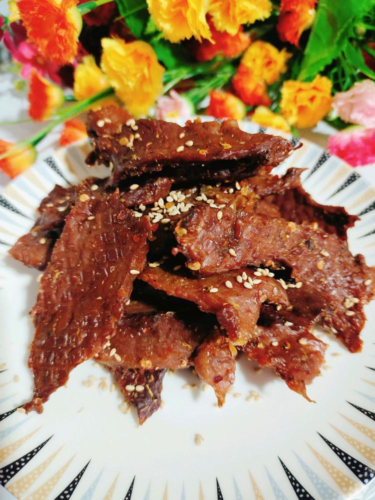 手撕风干猪肉干的做法