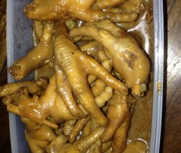 简单秘制鸡脚的做法