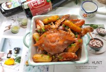 #万物皆可搭#梭子蟹炒年糕的做法