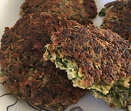 剩饺子馅肉饼的做法