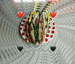 #助力高考营养餐#五彩饭团的做法