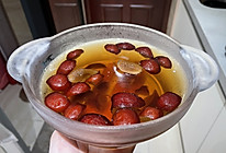 红糖红枣凉粉的做法