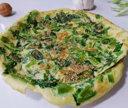 蛋香白菜软煎饼的做法