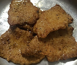 黑椒猪扒的做法