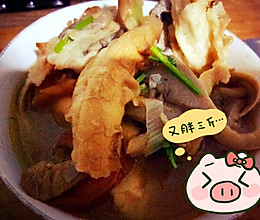 烩杠子头火烧烩饼的做法