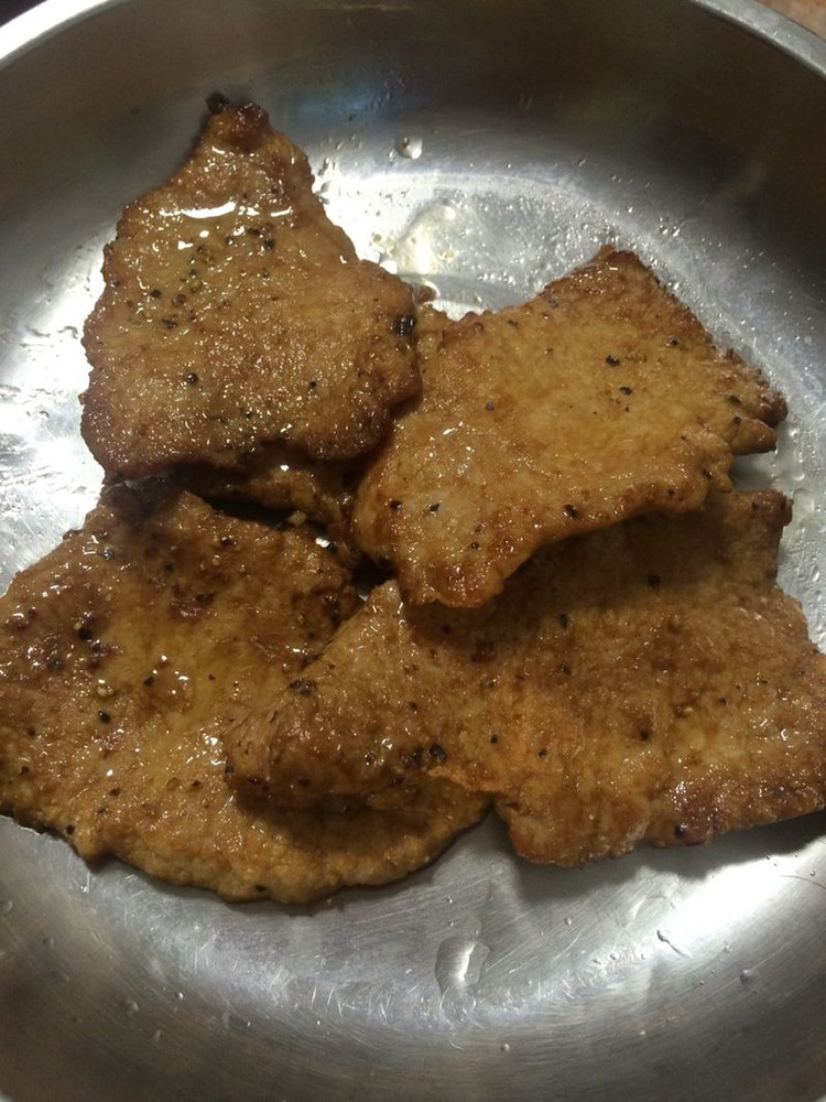 黑椒猪扒的做法