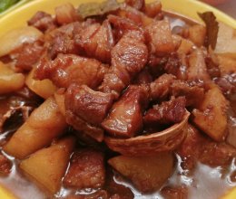 不油腻的红烧肉（炖土豆）的做法