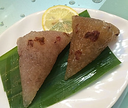 【素斋】梅肉水晶粽子的做法