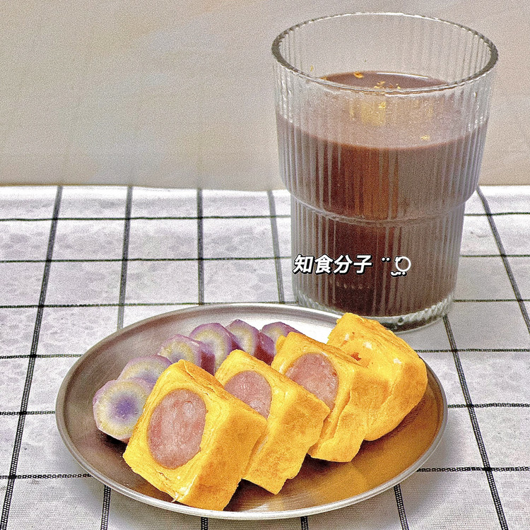 肉肠厚蛋烧的做法