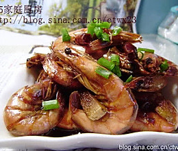 红焖大虾的做法