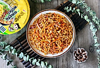 什锦辣炒重庆豌豆杂酱面的做法
