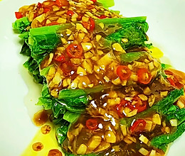 蒜蓉油麦菜的做法