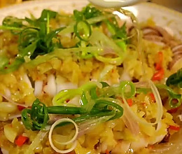 蒜蓉清蒸鱿鱼#一学就会快手菜#的做法