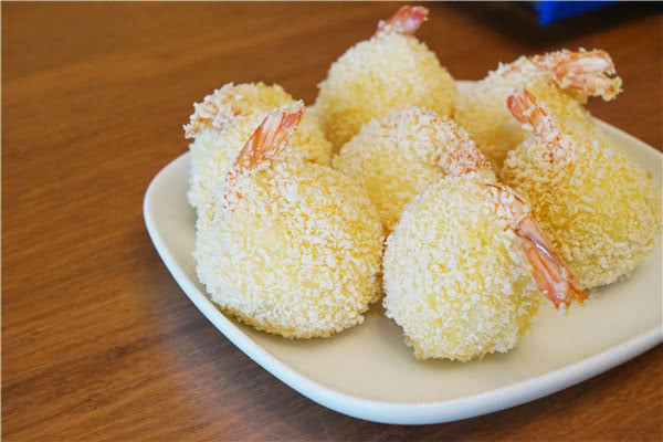 黄金芝士虾球的做法