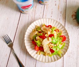 #有球必IN 圣诞鲜吃#松子番茄沙拉的做法