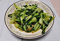 清炒油菜的做法
