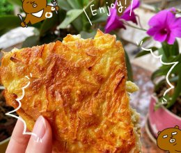#来诺辉京东 解锁“胃”来资产#简易版苹果蛋饼的做法