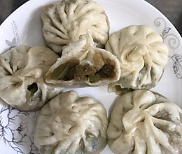 茄子青椒包子的做法