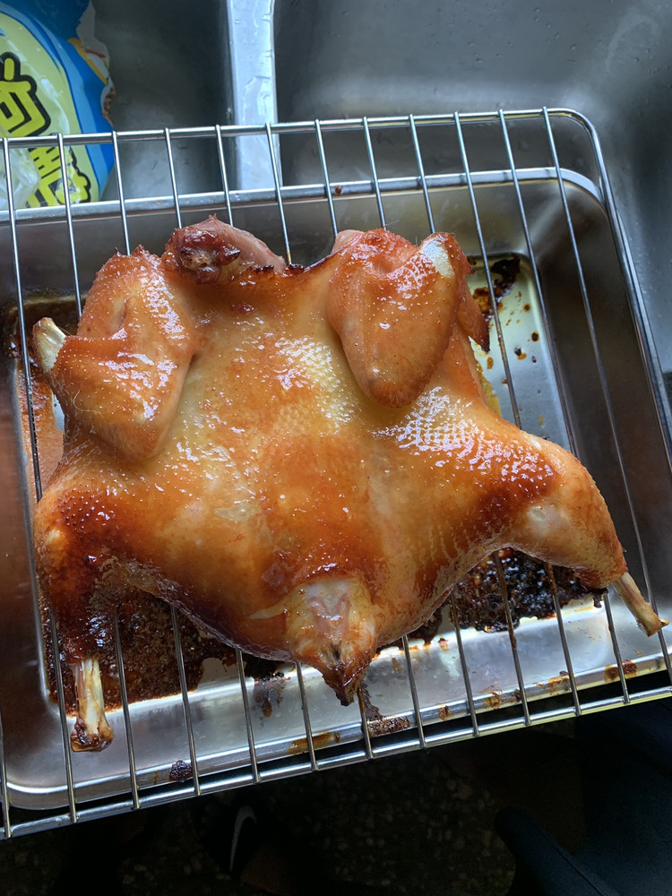 蜜汁烤鸡的做法