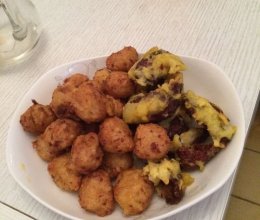 炸肉丸子的做法