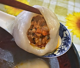 蟹粉汤团的做法