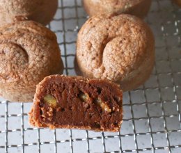 #美味开学季#巧克力奶酪酥皮月饼的做法