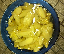 糖醋嫩姜的做法
