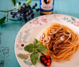 黑椒牛肉意面#Gallo橄露橄榄油#的做法