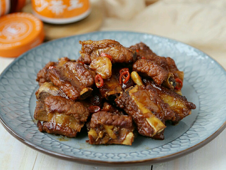 【沙茶美食】沙茶排骨的做法