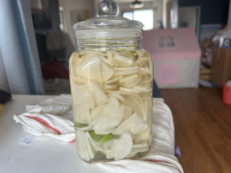 白萝卜泡菜的做法