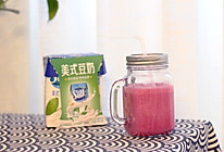 仙人掌果燕麦豆奶昔的做法