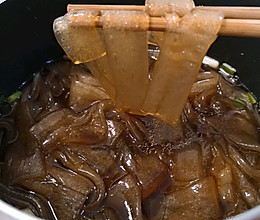 凉拌宽粉（极简版）的做法