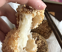 炸脆皮糯米糕的做法