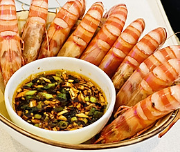 白灼虾（蘸料）的做法