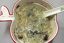 营养早餐（干贝香菇粥）的做法