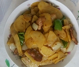 土豆片的做法
