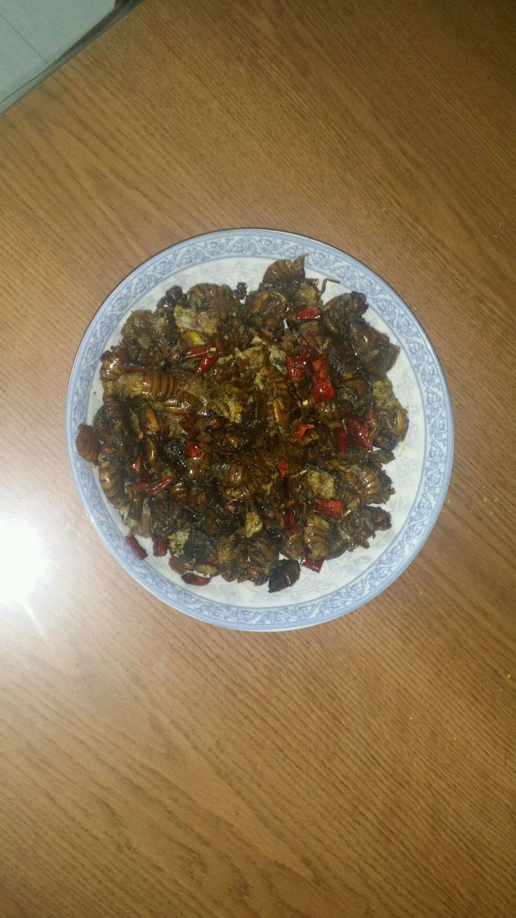 炸知了的做法