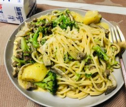 奶酪意面的做法