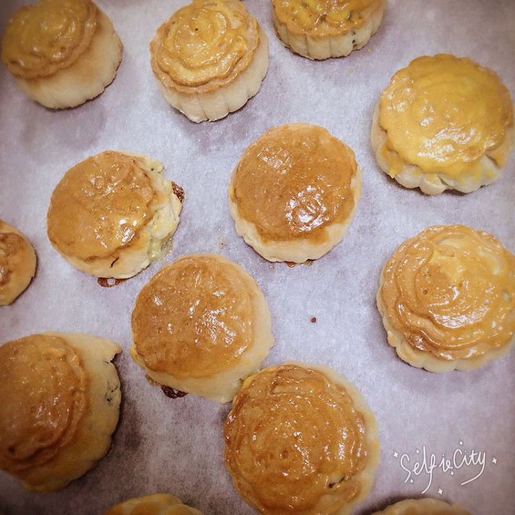 红豆月饼和榴莲月饼的做法