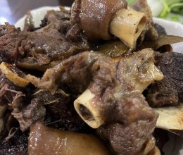 #冬季滋补花样吃法#红烧羊骨，好吃又滋补的做法
