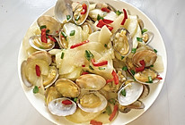 #零腹担吃夜宵# 花蛤炒黄瓜的做法