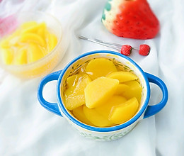 甜蜜黄桃罐头#嘉宝笑容厨房#的做法