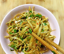 拌茭白丝的做法