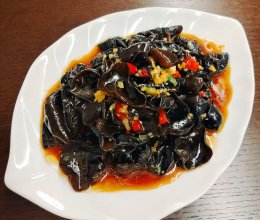凉拌黑木耳的做法